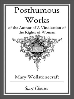 cover image of Posthumous Works